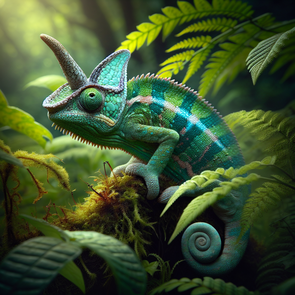 Fiche espèce : Caméléon de Wills