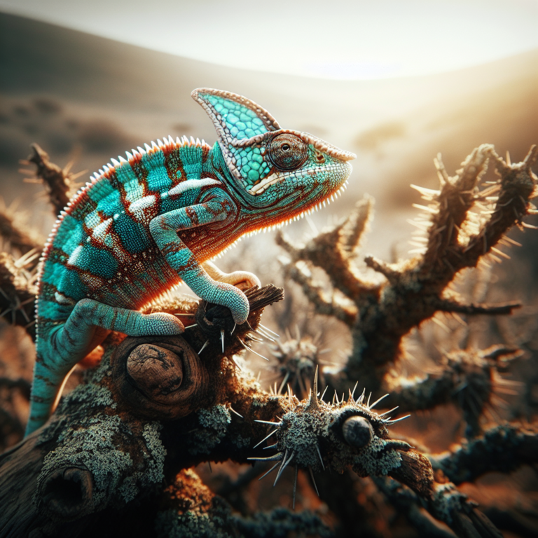 Fiche espèce : Caméléon du Sénégal