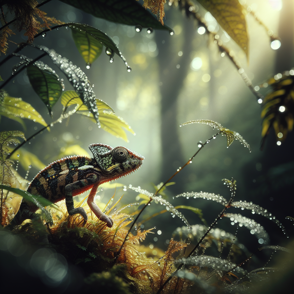 Fiche espèce : Caméléon pygmée