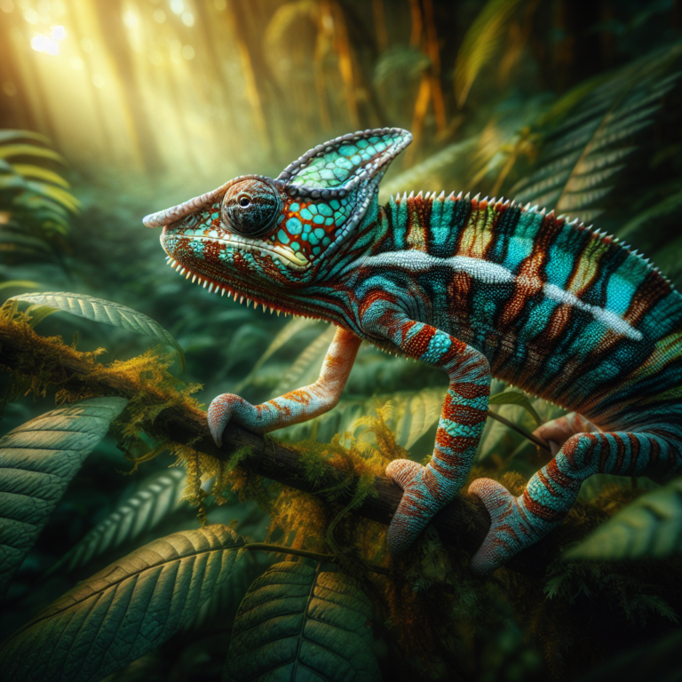 Fiche espèce : Caméléon tigre