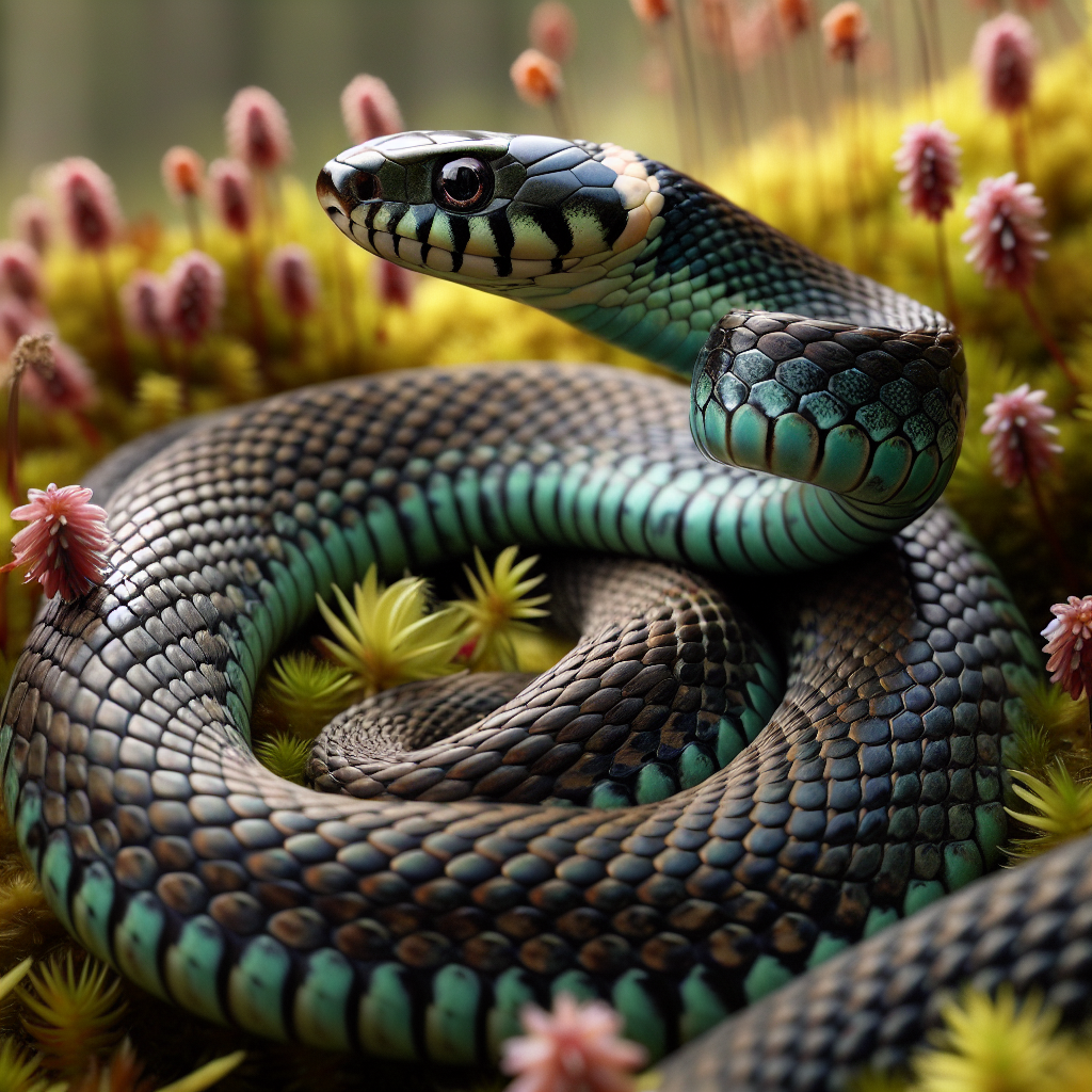 Fiche espèce : Couleuvre verte