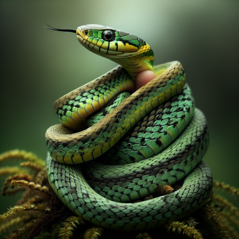 Fiche espèce : Couleuvre verte et jaune