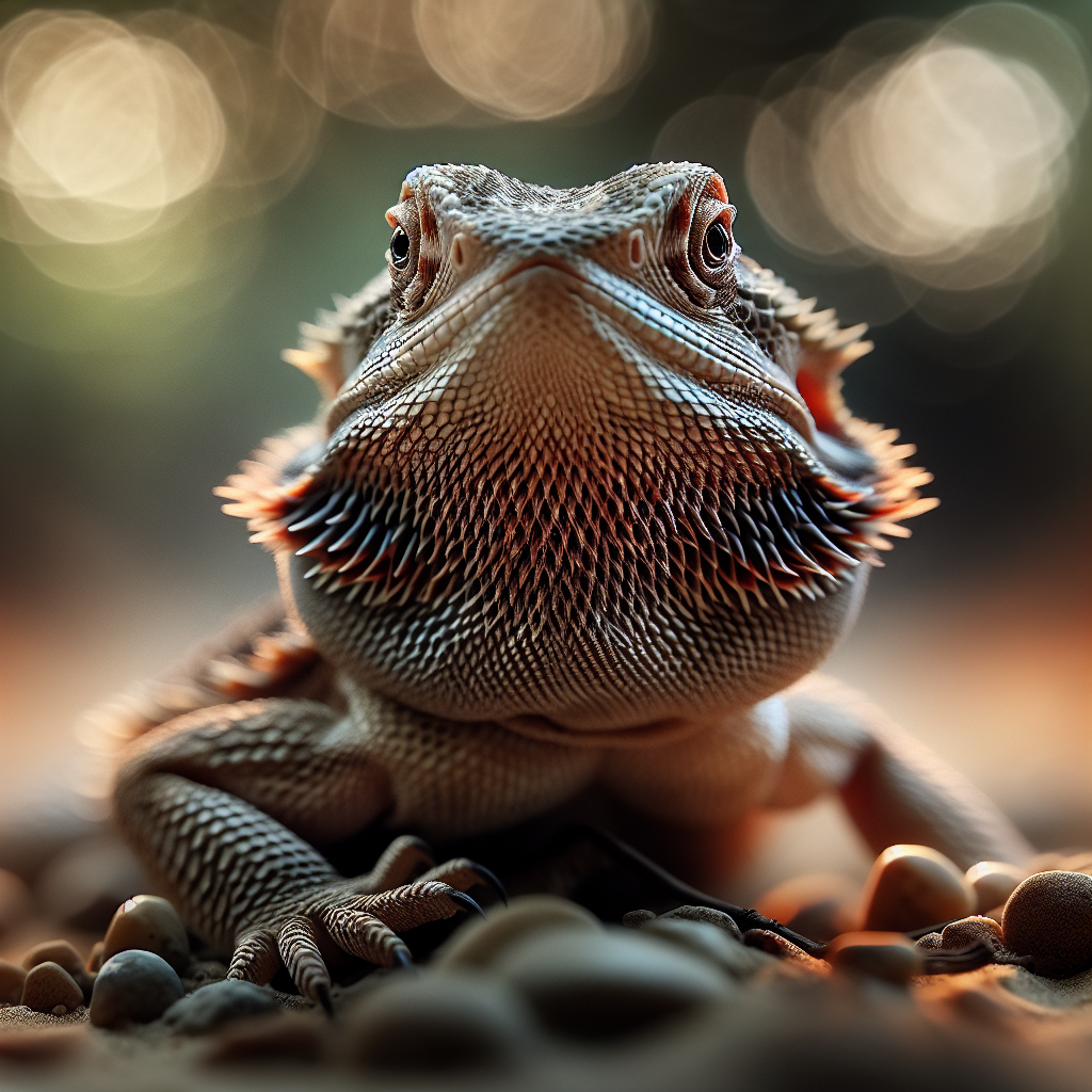 Fiche espèce : Dragon barbu central