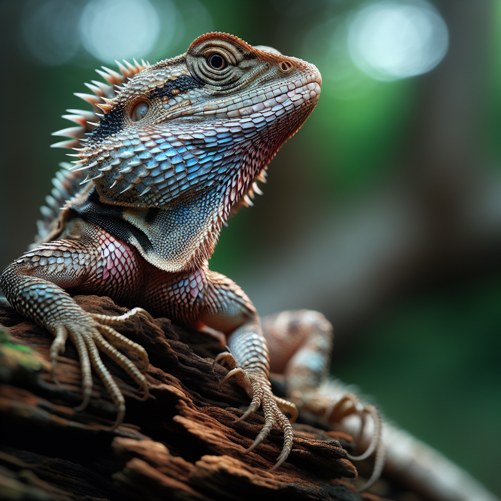 Fiche espèce : Dragon barbu côtier