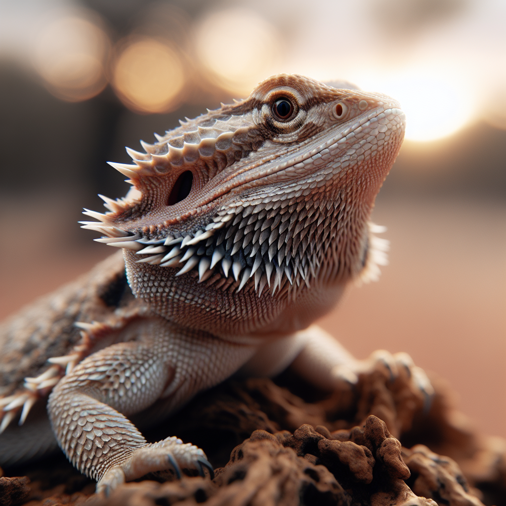 Fiche espèce : Dragon barbu de Lawson