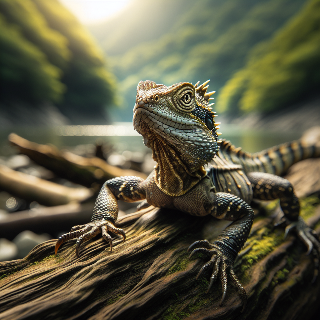 Fiche espèce : Dragon d'eau chinois