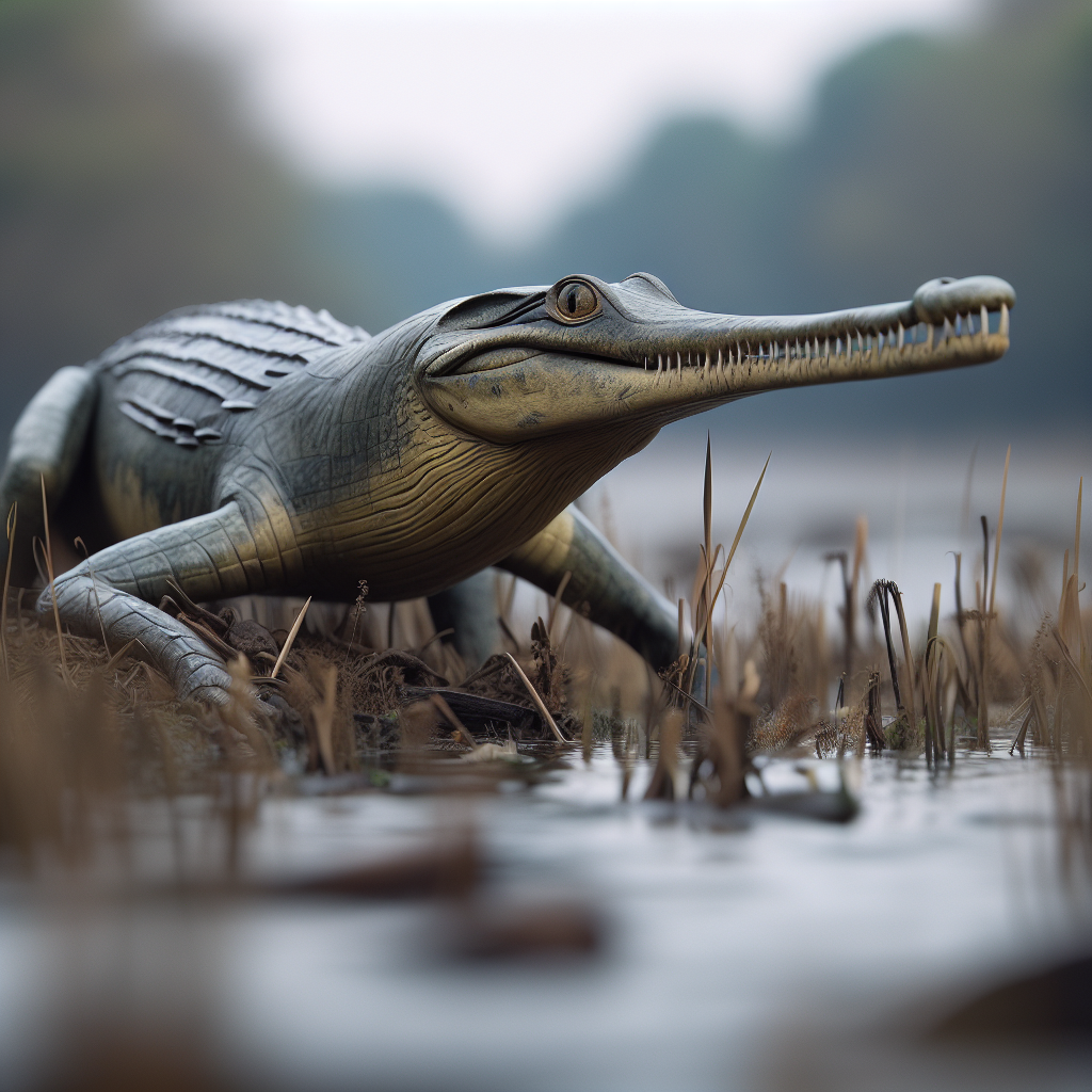 Fiche espèce : Gavial du Gange