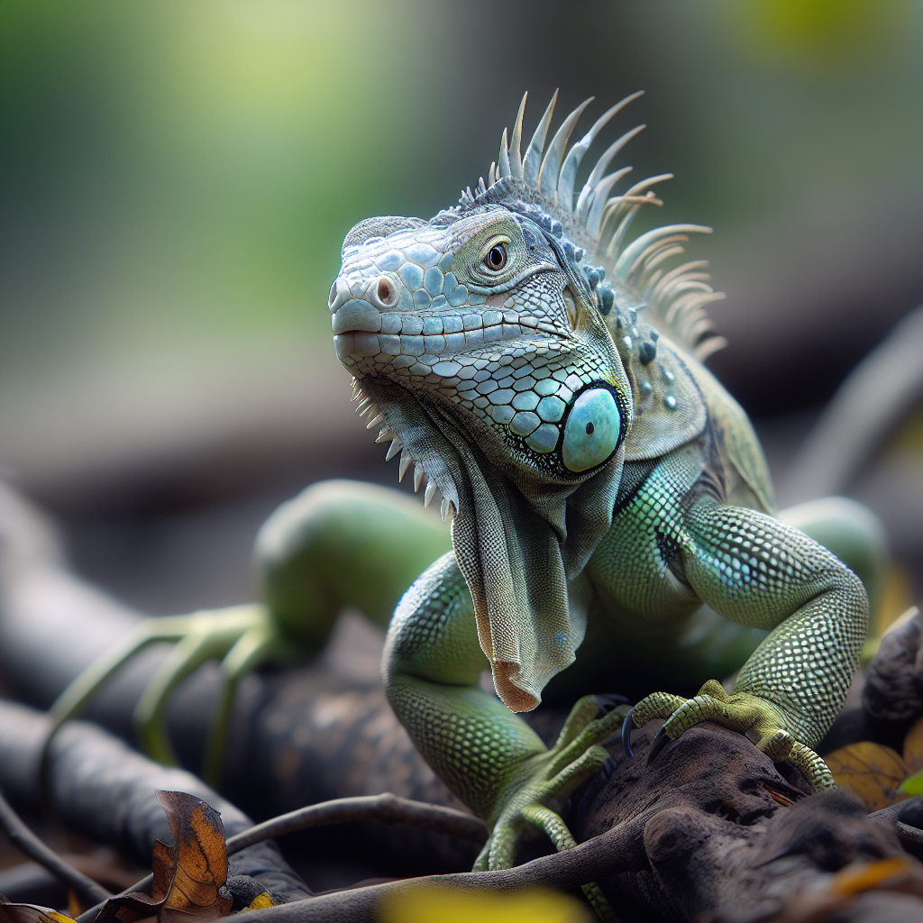 Fiche espèce : Iguane vert