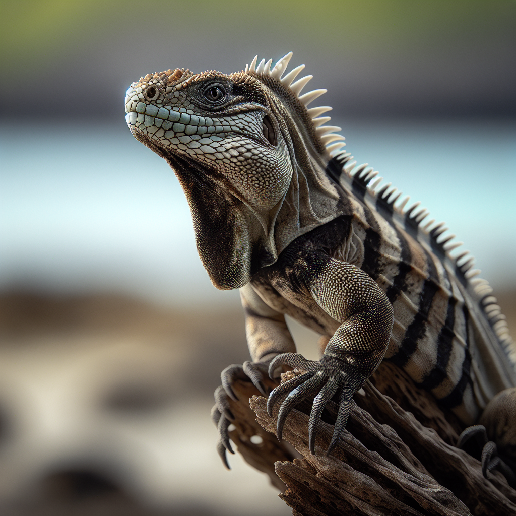 Fiche espèce : Iguane à bandes des Fidji