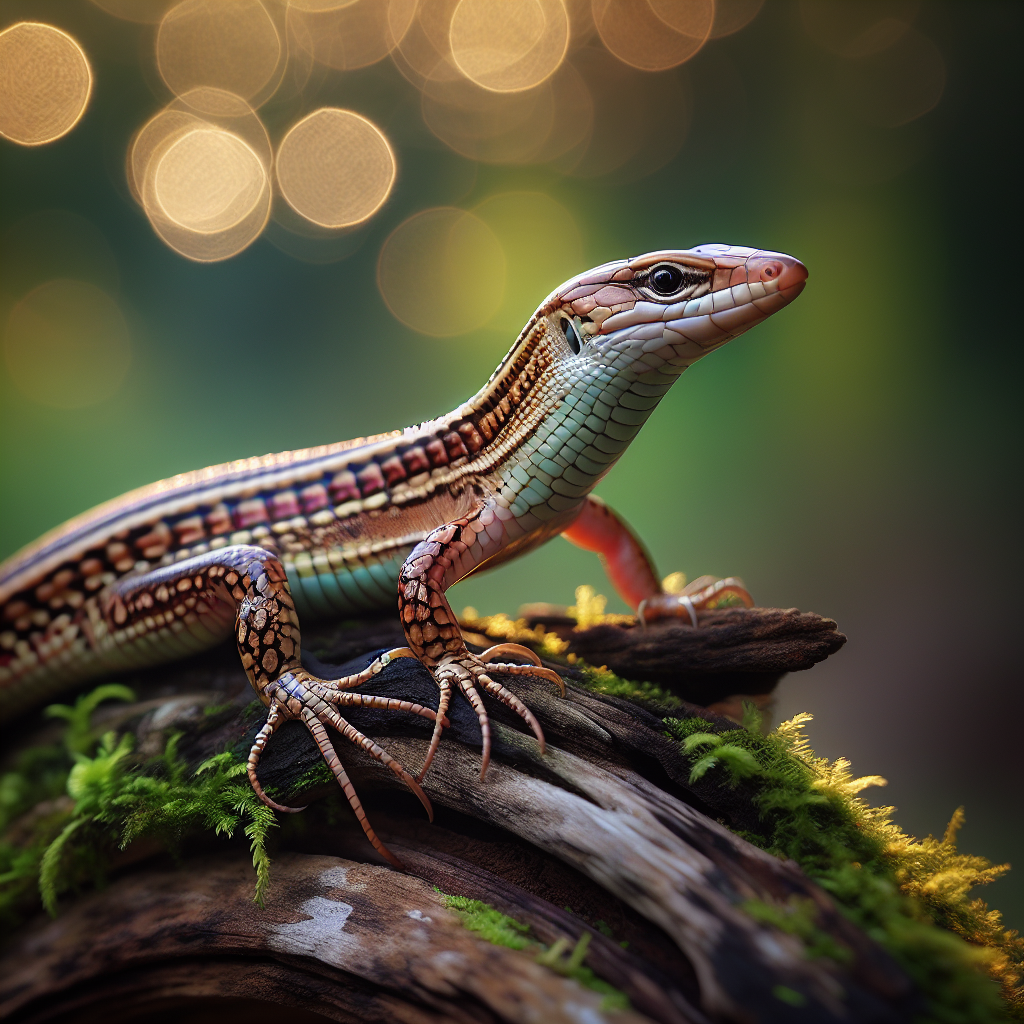 Fiche espèce : Lézard de verre