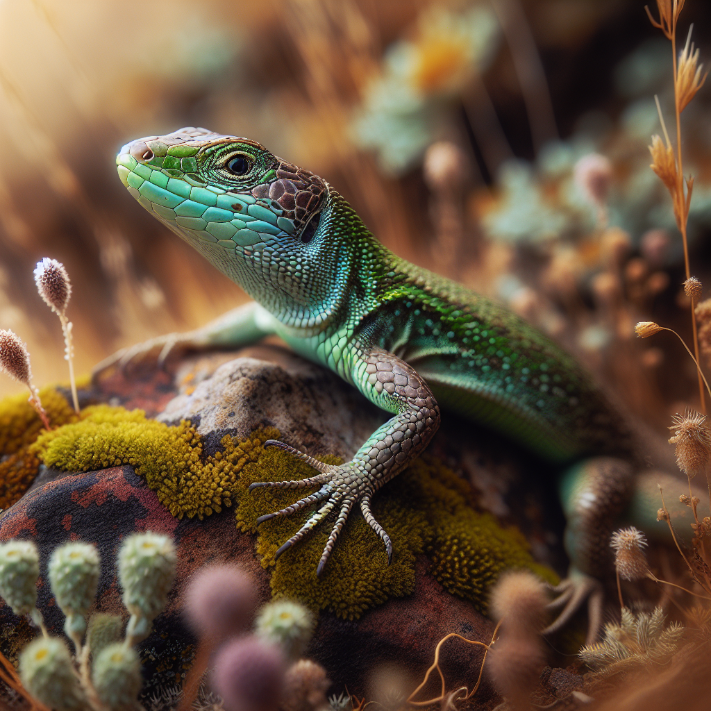 Fiche espèce : Lézard vert occidental