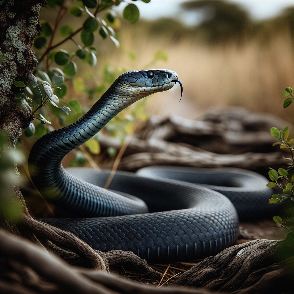 Fiche espèce : Mamba noir