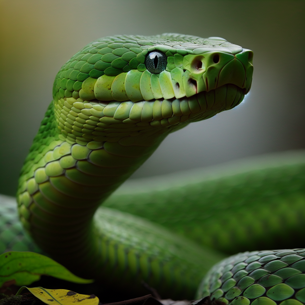 Fiche espèce : Mamba vert