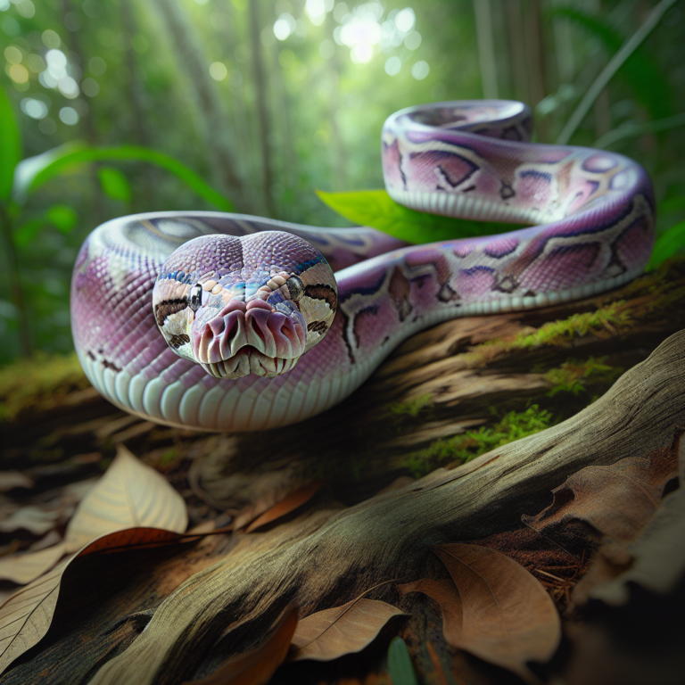 Fiche espèce : Python améthyste