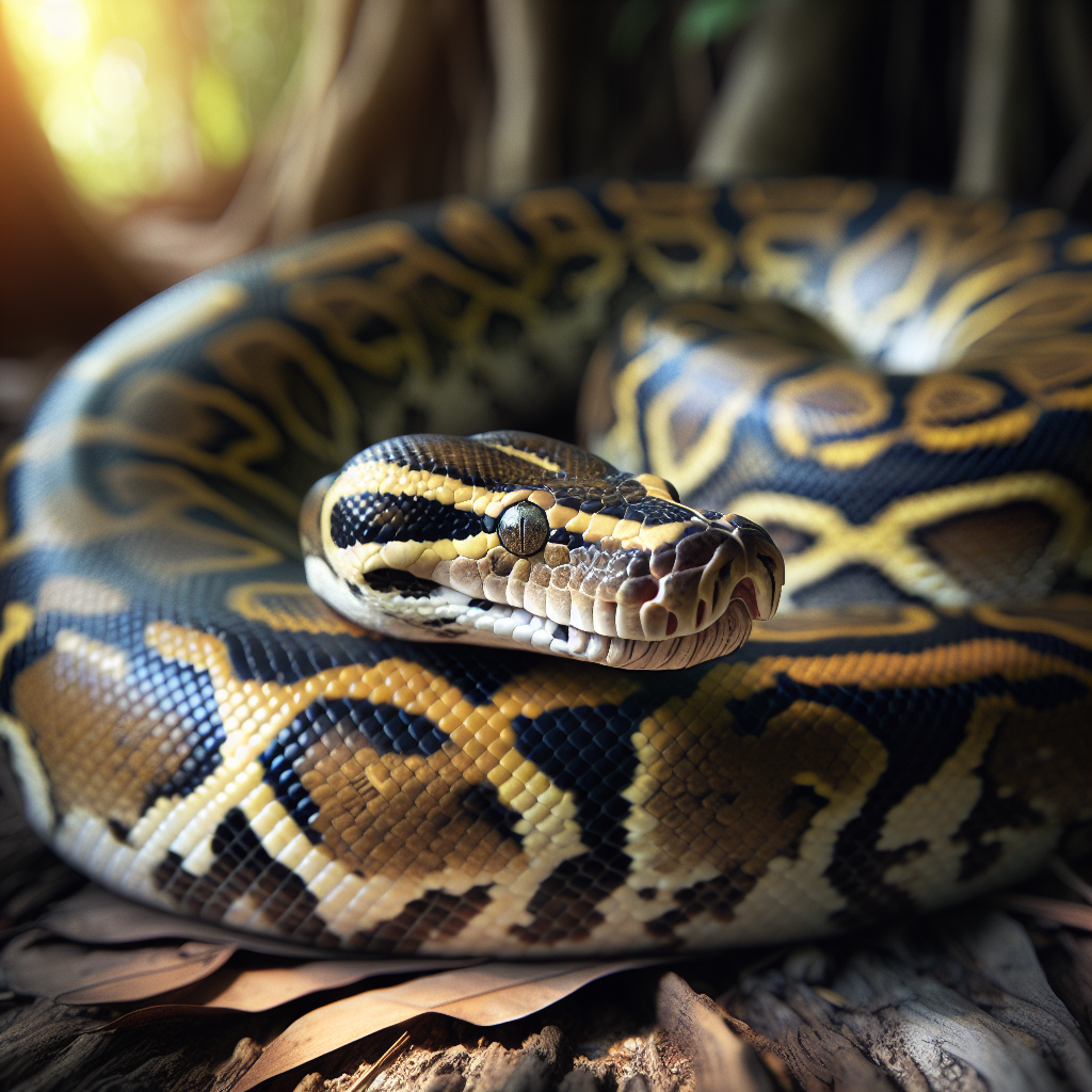 Fiche espèce : Python birman