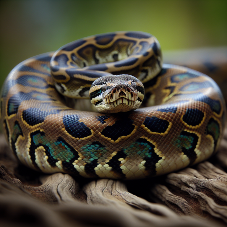 Fiche espèce : Python de Children