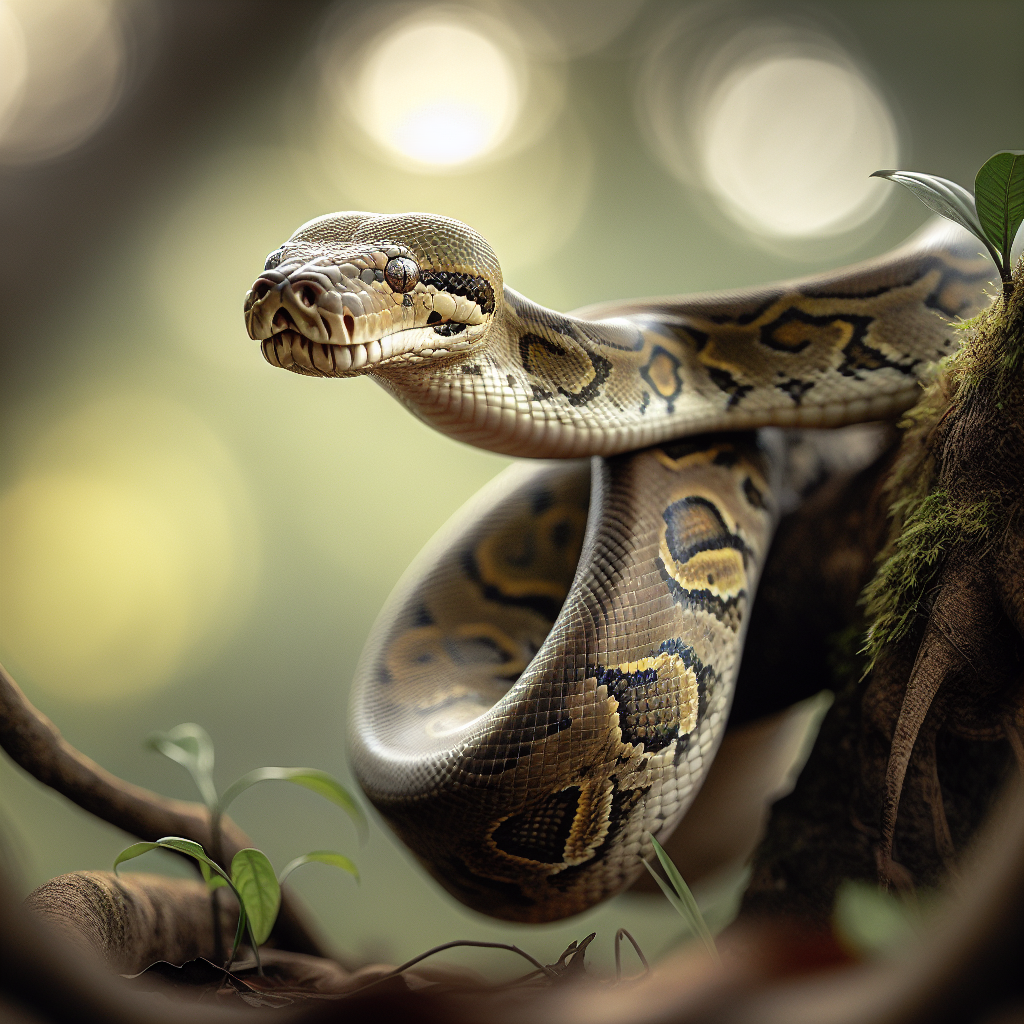 Fiche espèce : Python olive Fiche espèce : Python olive