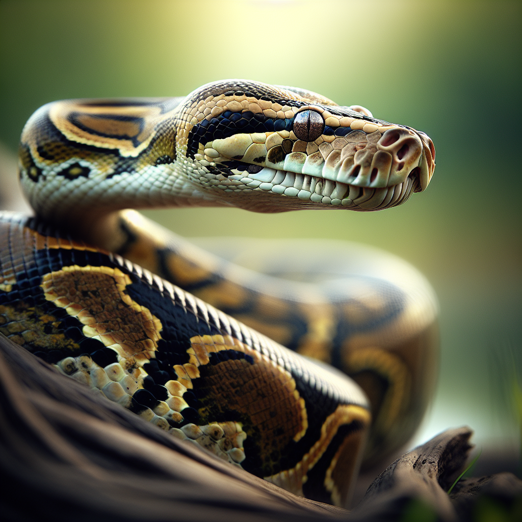 Fiche espèce : Python réticulé