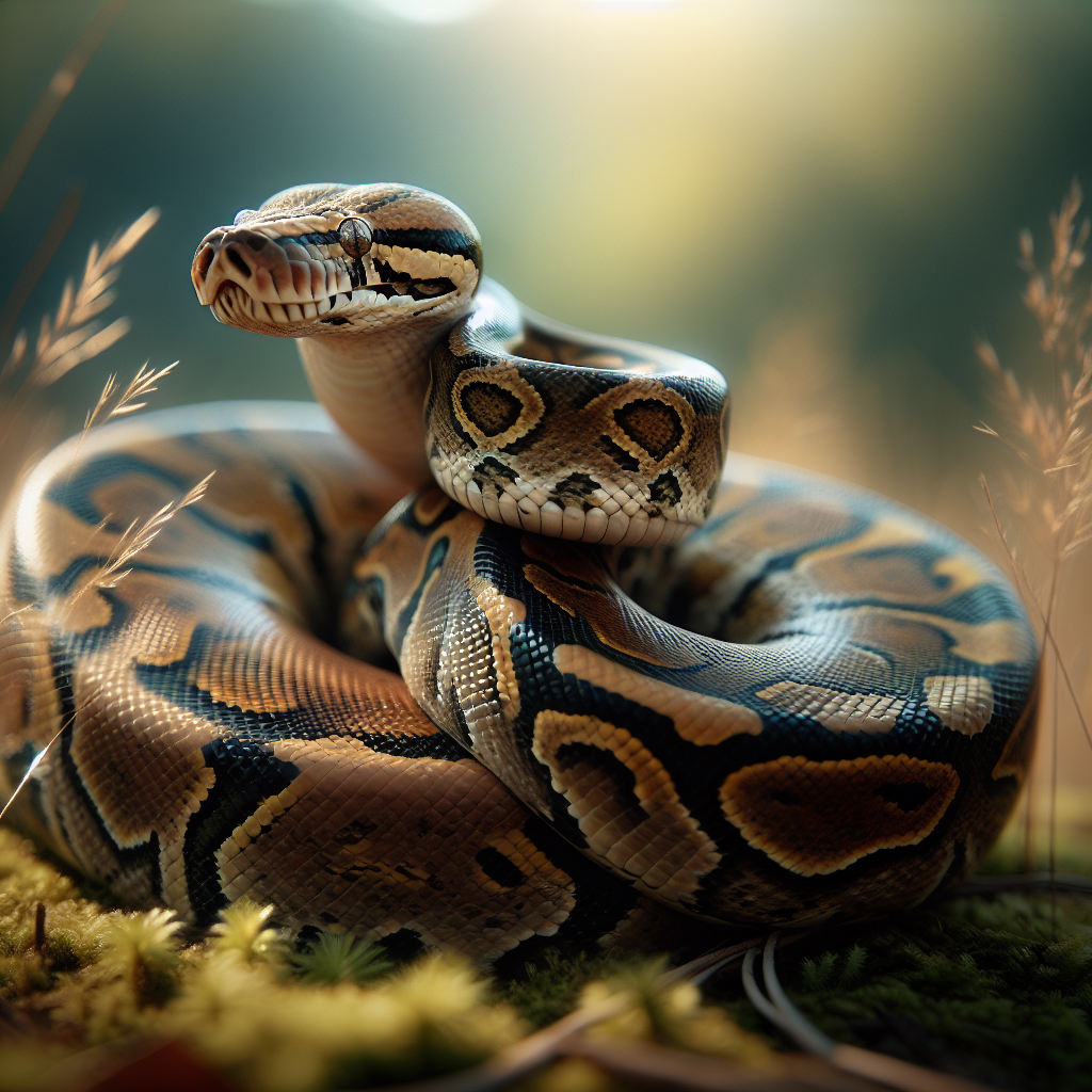 Fiche espèce : Python tapis