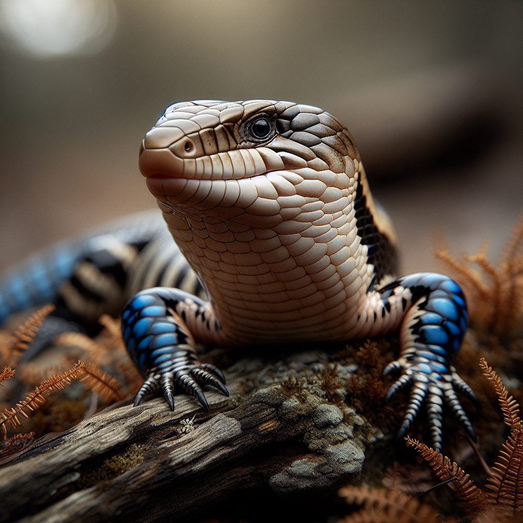 Fiche espèce : Scinque à langue bleue