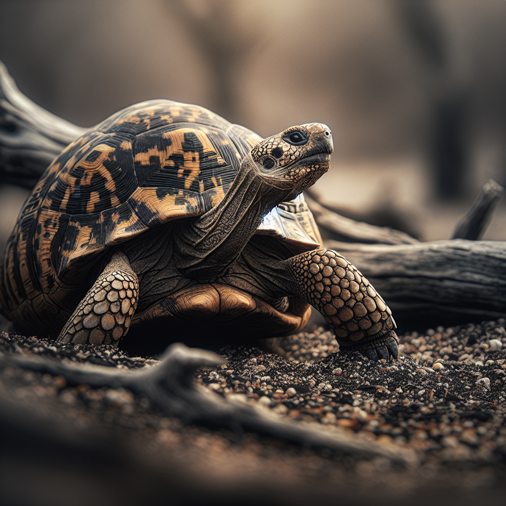 Fiche espèce : Tortue léopard Fiche espèce : Tortue léopard