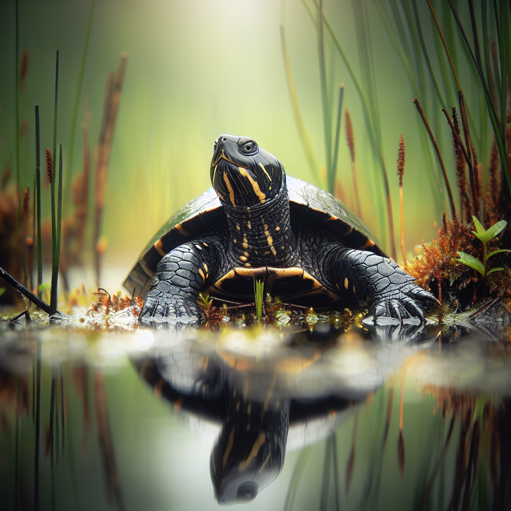 Fiche espèce : Tortue noire des marais Fiche espèce : Tortue noire des marais