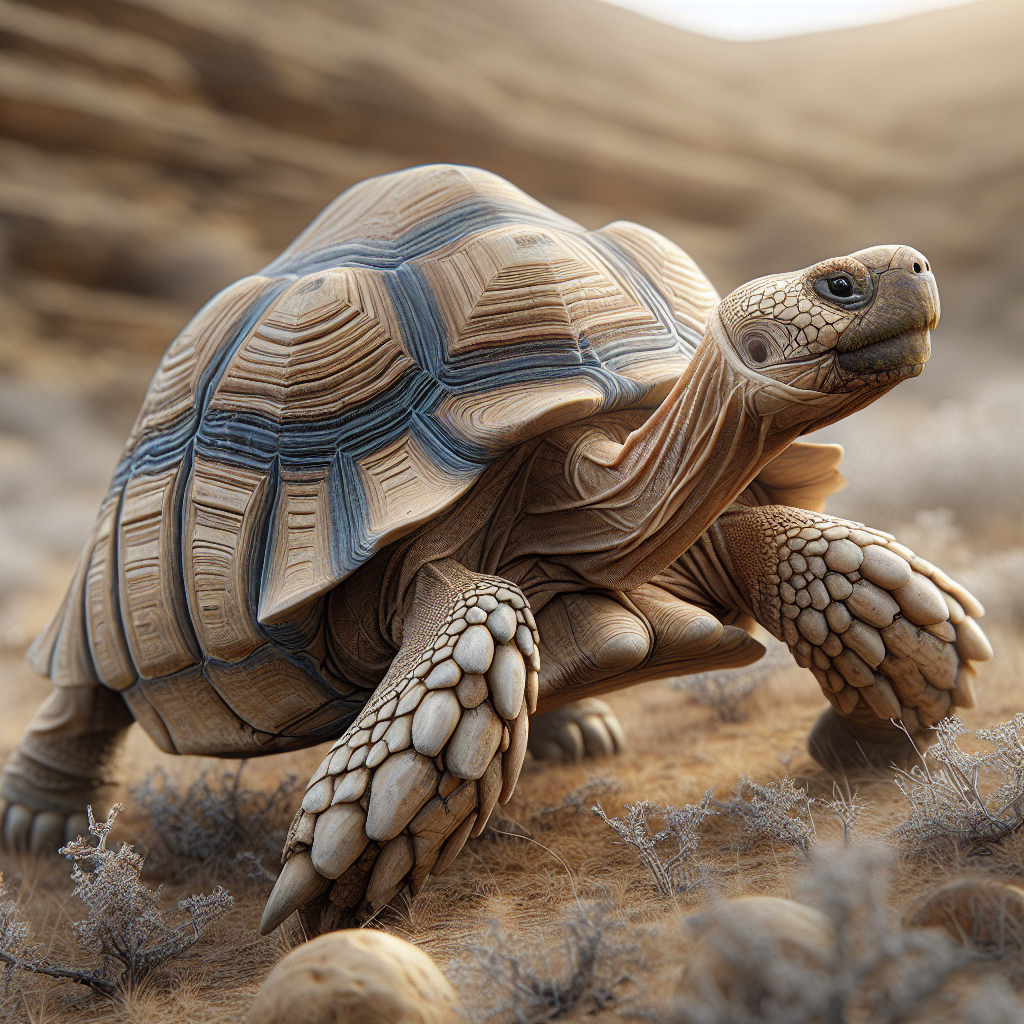 Fiche espèce : Tortue sillonnée (Sulcata)