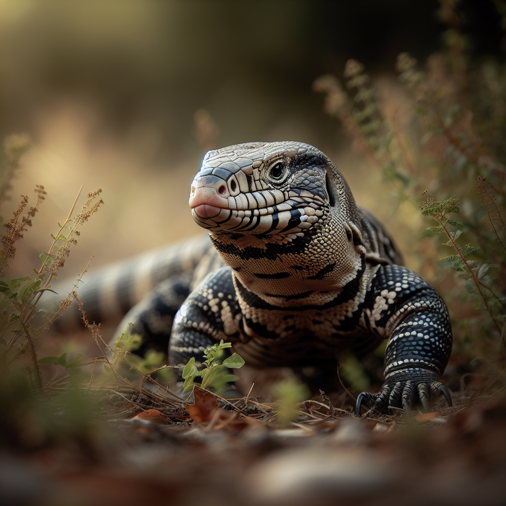 Fiche espèce : Tégu argentin