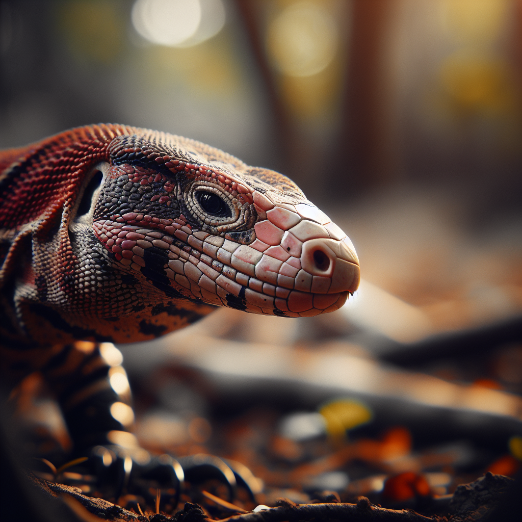 Fiche espèce : Tégu rouge