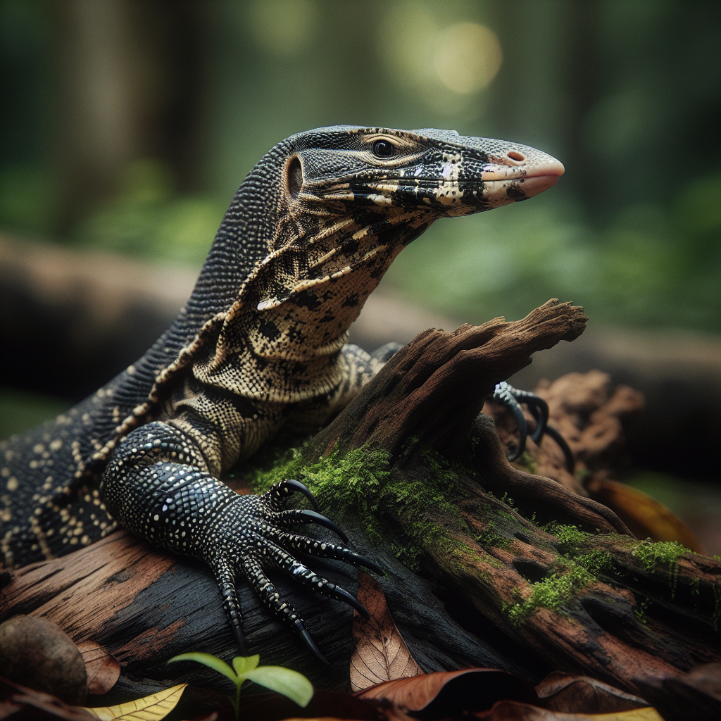 Fiche espèce : Varan d'eau de Mitchell