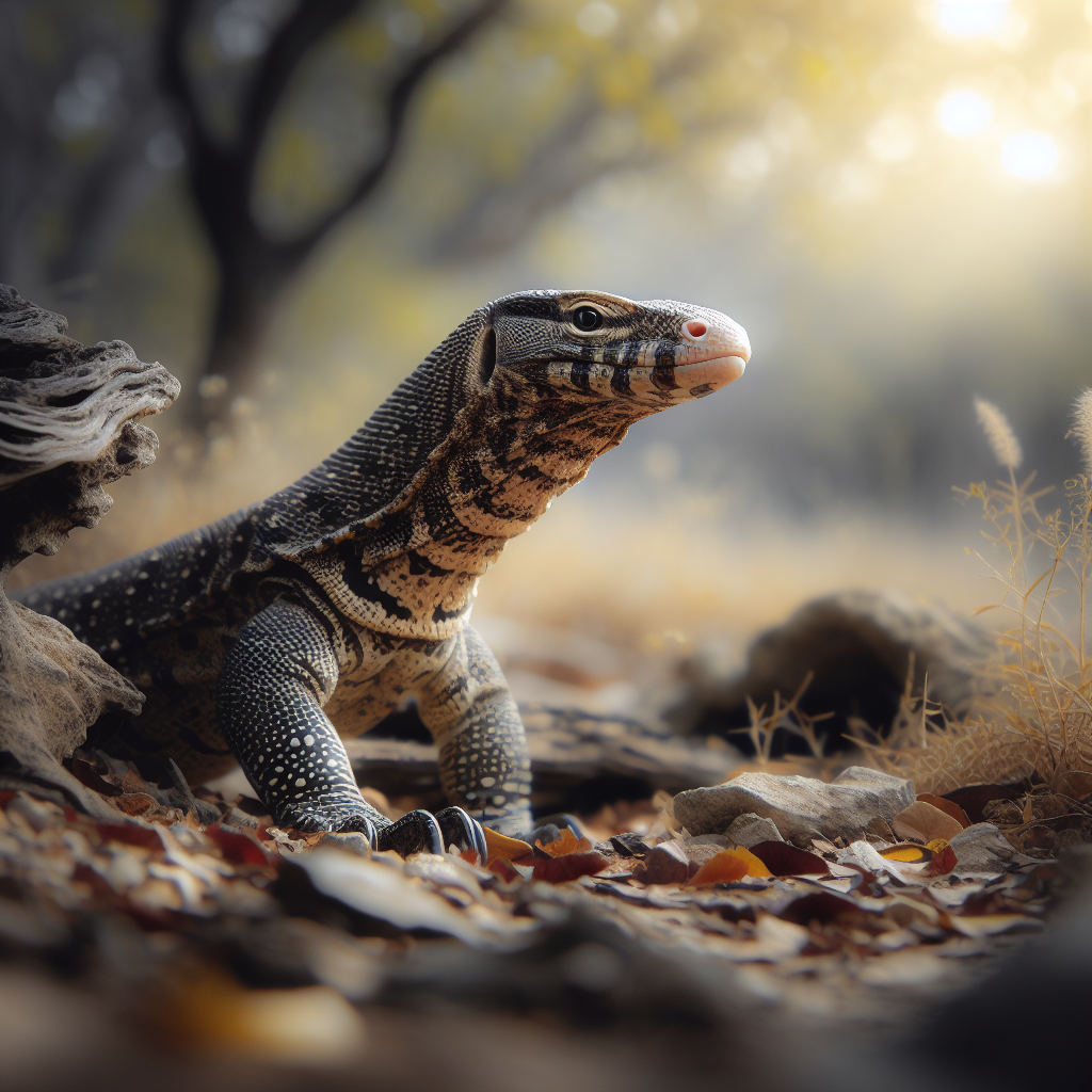 Fiche espèce : Varan de Rosenberg