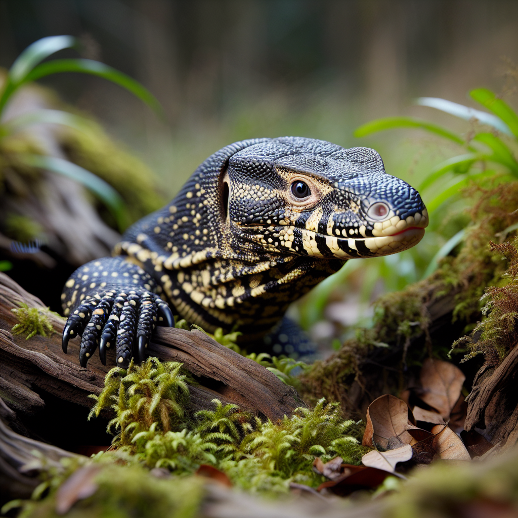 Fiche espèce : Varan de Salvator