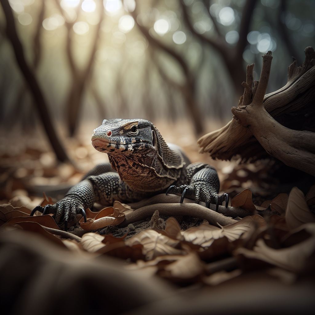 Fiche espèce : Varan rugueux